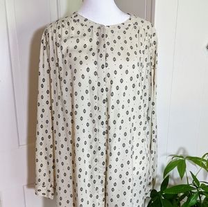 Women's 1X, Lucky Brand, long sleeve tunic top, casual comfort